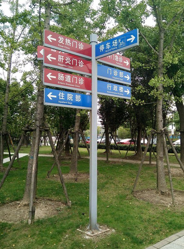 医院风向标指引牌