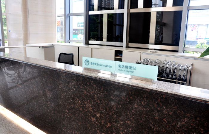 前台桌牌标识