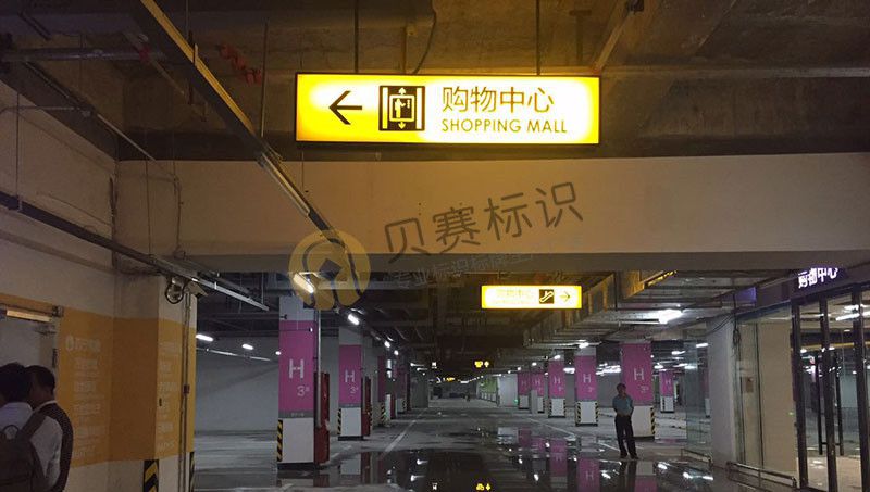 购物中心导向标识